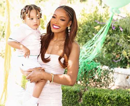 KEKE PALMER SHARES HOW HER SON LEODIS GOT HIS NAME: ‘I WAS PREGNANT, ANYTHING WENT’