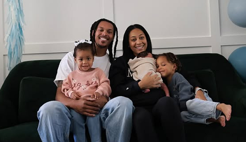 SYDEL CURRY-LEE AND DAMION LEE WELCOME BABY NO.3: