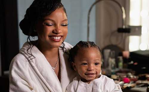 HALLE BAILEY SAYS HER SON BRINGS OUT THE 