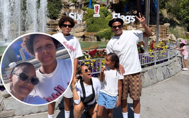 TIA MOWRY AND CORY HARDRICT CELEBRATE SON