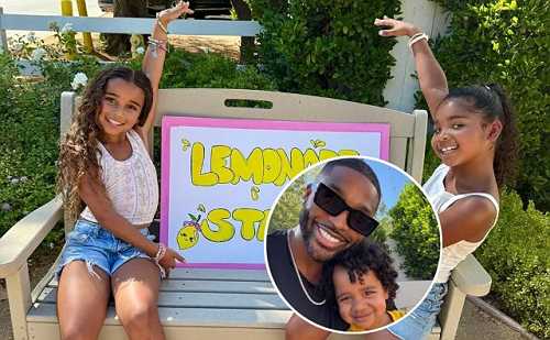 TRISTAN THOMPSON SUPPORTS DAUGHTER TRUE AND NIECE DREAM