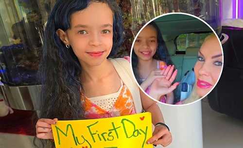 COCO IS FEELING "BLUE" ABOUT DAUGHTER STARTING 4TH GRADE