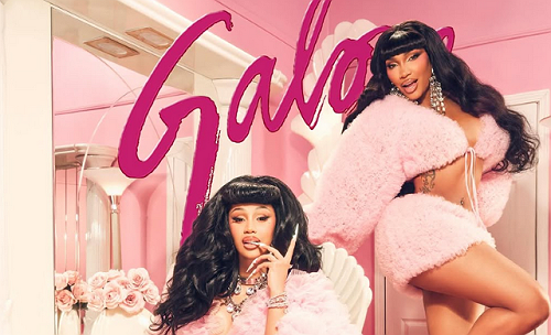 CARDI B CELEBRATES GALORE COVER WITH DIDDY’S TWIN DAUGHTERS AT STAR-STUDDED BASH
