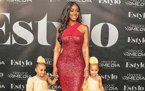 AMARA LA NEGRA CELEBRATES ESTYLO MAGAZINE COVER WITH TWIN DAUGHTERS