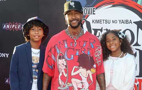 OMARION BRINGS HIS KIDS TO DEMON SLAYER: INFINITY CASTLE PREMIERE