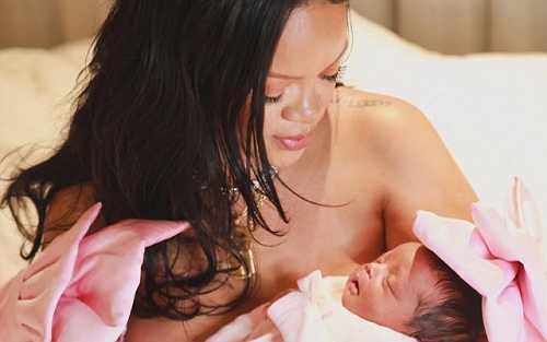 RIHANNA AND A$AP ROCKY WELCOME BABY GIRL ROCKI IRISH MAYERS
