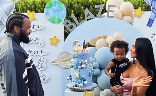 THE GAME AND SHANIECE HAIRSTON CELEBRATE SON BLAZE’S FIRST BIRTHDAY