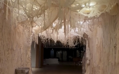 KIM KARDASHIAN’S HALLOWEEN HOUSE IS GIVING LUXURY NIGHTMARE VIBES