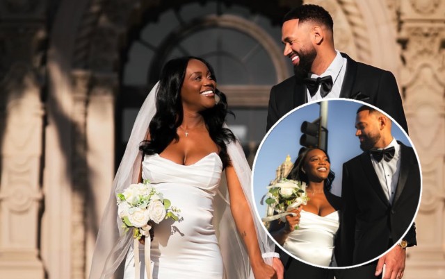 LOVE IS BLIND’S AD SMITH AND OLLIE SUTHERLAND TIE THE KNOT AHEAD OF BABY’S ARRIVAL