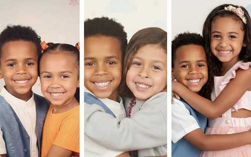 CHRIS BROWN SHARES PHOTO OF HIS YOUNGER SELF WITH HIS KIDS ROYALTY, AEKO, AND LOVELY