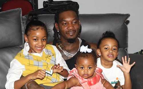 OFFSET BRINGS HIS KIDS WITH CARDI B ONSTAGE DURING MASA TOUR