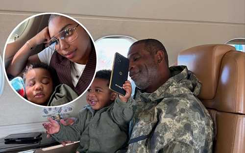 DEION SANDERS SAYS GRANDSON SNOW IS “BANNED” FROM PRIVATE JETS AFTER RECENT FLIGHT