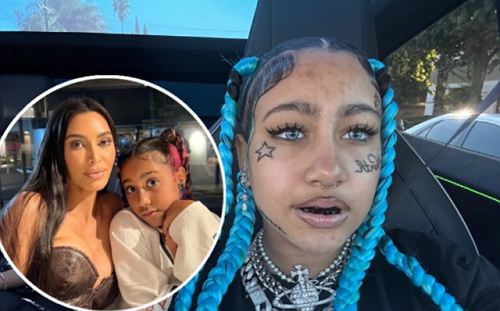 NORTH WEST CLAPS BACK AT SOCIAL MEDIA CRITICS AFTER FAKE TATTOOS AND PIERCINGS GO VIRAL