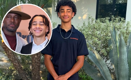 TAYE DIGGS SAYS HE AND SON WALKER SHARE THE SAME CELEBRITY CRUSH