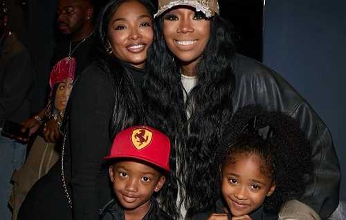 PRINCESS LOVE BRINGS HER KIDS TO SEE AUNTIE BRANDY PERFORM ON THE BOY IS MINE TOUR