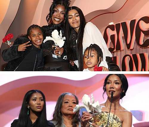 JHENÉ AIKO AND TEYANA TAYLOR BRING THEIR KIDS TO FEMME IT FORWARD’S GIVE HER FLOWHERS GALA