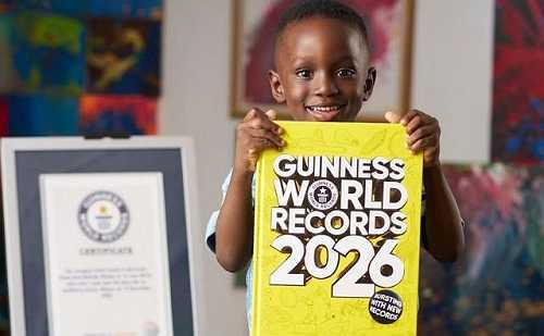 ACE LIAM: 2-YEAR-OLD GHANAIAN GUINNESS WORLD RECORD SENSATION WINS GLOBAL AWARD