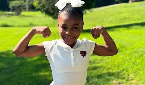 JENNIFER HUDSON BLOWN AWAY BY 8-YEAR-OLD RECORD-BREAKING WEIGHTLIFTER RAYYA HOWARD