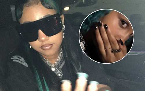 NORTH WEST CLAPS BACK AT COMMENTS ABOUT HER DERMAL FINGER PIERCING