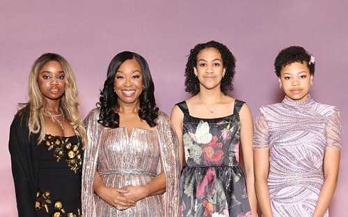 SHONDA RHIMES STEPS OUT WITH ALL THREE DAUGHTERS AT BRIDGERTON SEASON 4 PREMIERE
