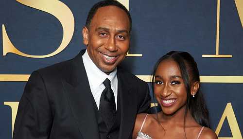 Stephen A. Smith & Samantha Are A Perfect Daddy-Daughter Duo