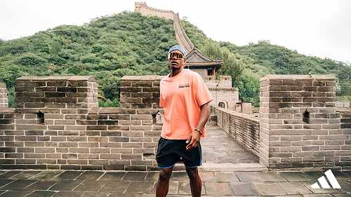 Anthony Edwards Toured China In Style With adidas [PHOTOS]