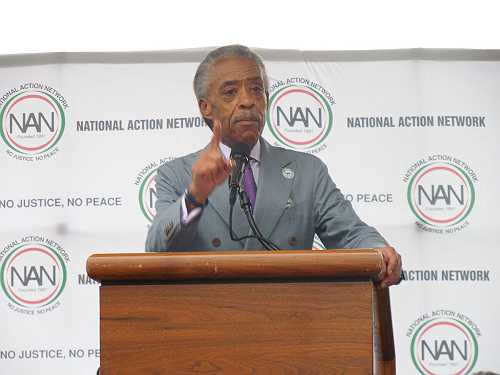 Rev. Al Sharpton Takes Stand With NYC Nurses As Historic Strike Continues In MLK Day Rally
