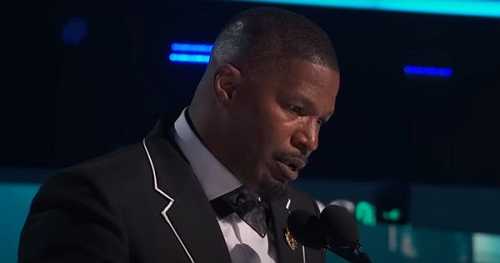 Jamie Foxx Tears Up During BET Awards Speech, Reflects on Near-Fatal Stroke