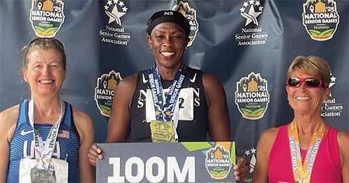 62-Year-Old Black Track Runner Breaks Record at the National Senior Games in Iowa