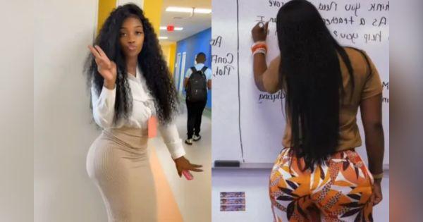 Black Teacher Known as “Teacher Bae” Sparks Outrage for Her Outfits at School