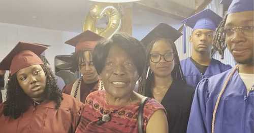 Black Grandma Celebrates 12 of Her Grandchildren Graduating High School at the Same Time
