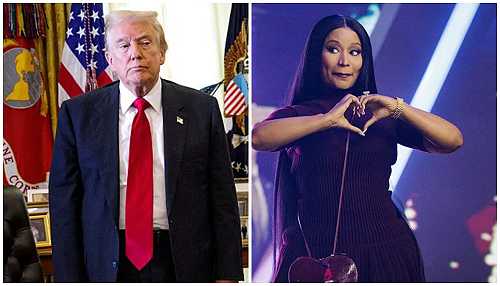 From Pink Prints To Red Hats: Nicki Minaj Joins Donald Trump For Summit