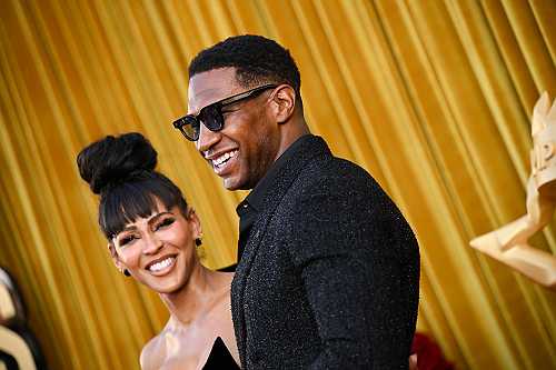 Meagan Good Shows Off New Tattoos Dedicated To Jonathan Majors, Social Media Chimes In