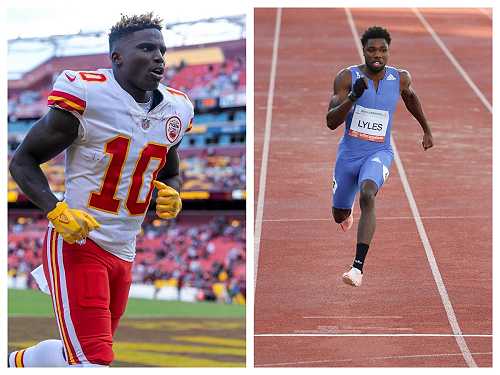 Tyreek Hill trolls Noah Lyles after sprinter cancels their scheduled race - Face2Face Africa