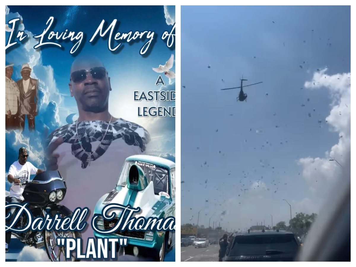 Family fulfils deceased man’s last wish by dropping $5K from helicopter in his honor - Face2Face Africa