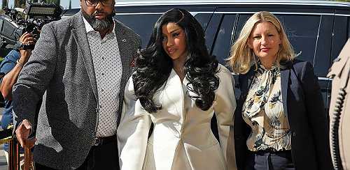 When Cardi B Shows Up To Court, Fashion Takes the Stand