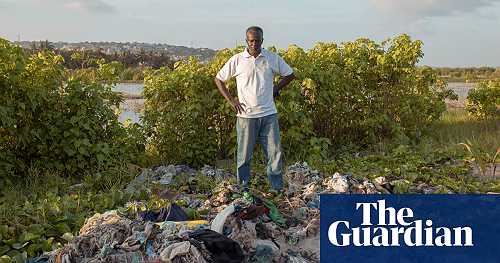 Clothes from UK brands found discarded in Ghana wetland dumps – video