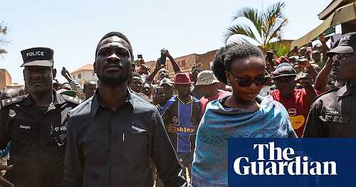 Opposition candidate Bobi Wine claims ‘massive ballot stuffing’ as Uganda goes to polls