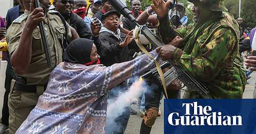 Kenyan police officer arrested amid protests over death in custody