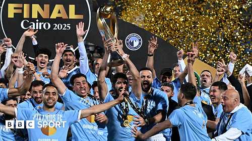 African Champions League: Pyramids beat Mamelodi Sundowns to win maiden title