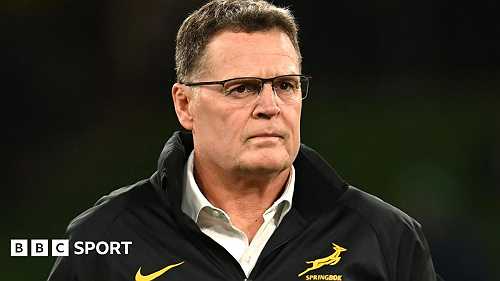 Rassie Erasmus: Springboks tie in coach to 2031 Rugby World Cup