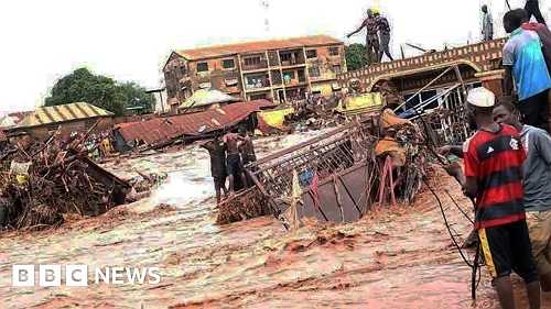 Nigeria floods: At least 110 die after torrential rains in Mokwa, Niger state