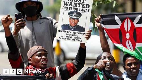 Eliud Lagat steps aside amid uproar over death of Kenyan blogger Albert Ojwang in detention