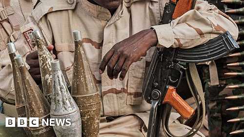 Sudan civil war: Children among 13 killed after drone hits home in el-Obeid city, medics say