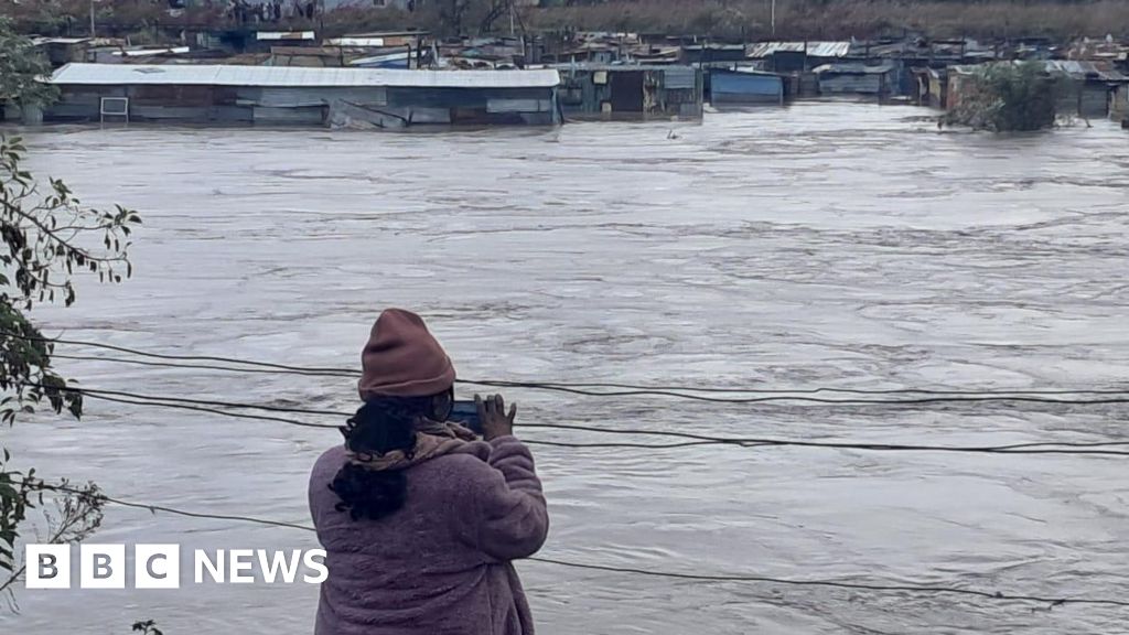 South Africa floods: Search resumes for schoolchildren swept away by floods
