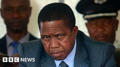 Edgar Lungu: Zambian ex-president
