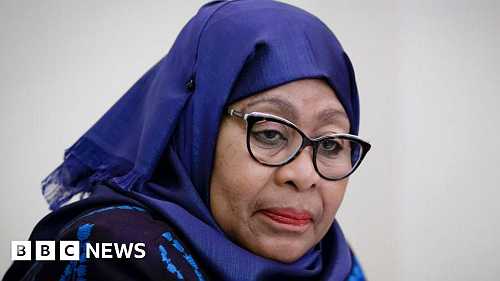 Tanzania election: Samia Suluhu Hassan wins 98% of vote amid unrest 
