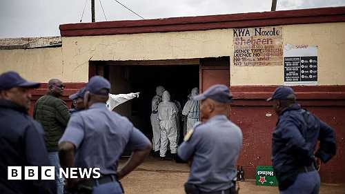 Eleven arrested over mass shooting in South Africa tavern