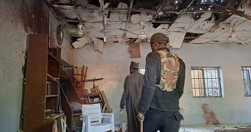 Five killed in suspected suicide bombing at mosque in Nigeria