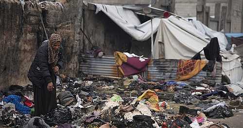 A displaced grandmother and her grandson burn to death in Gaza tent fire | Africanews